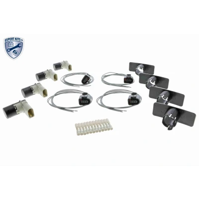 Billede af VEMO V10 72 40808 Parkeringssensor bag, foran sort Ultralydsensor AUDI: A6 C6 Avant, A4 B6/B7 Cabriolet, Sedan, VOLKSWAGEN: Multivan 5 (7HM