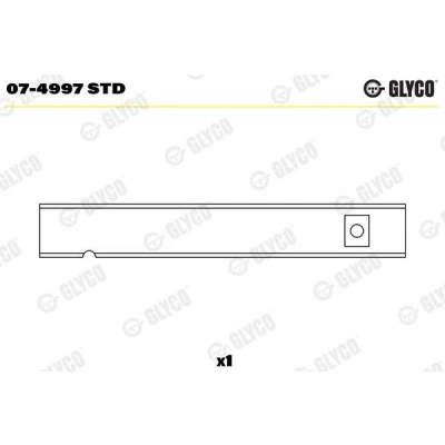 Billede af GLYCO 07 4997 STD Bøsning, vippearm