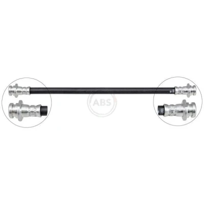 Billede af A.B.S. SL 3538 Bremseslange 298 INN M10x 1.0 SUZUKI: SJ 413, Grand Vitara 2 SUV