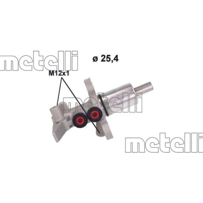 Billede af METELLI 05 1195 Bremsehovedcylinder 25,40 Aluminium