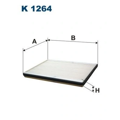 Billede af FILTRON K 1264 Kabinefilter Partikelfilter 200 265 20 SUZUKI: Grand Vitara 1 SUV, 2 SUV