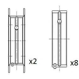 Billede af Krumtapakselleje FAI AutoParts BM1037 STD