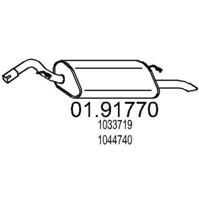Billede af MTS 01.91770 Lydpotte 1170