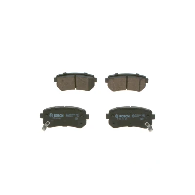 Billede af BOSCH 0 986 494 887 Bremseklodser Low Metallic med indbygget slid advarselskontakt HYUNDAI: Tucson, KIA: Sportage IV, III