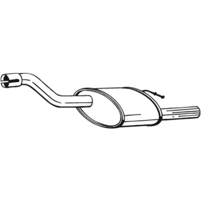 Billede af BOSAL 154 373 Lydpotte