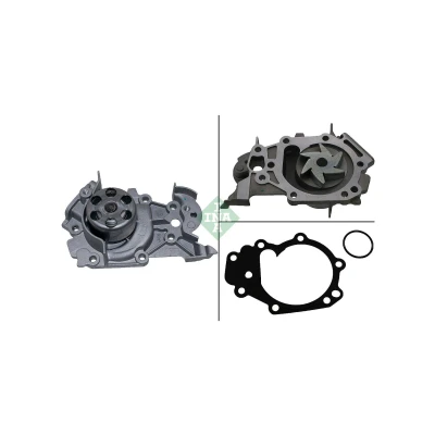 Billede af INA 538 0046 10 Vandpumpe uden remskive med pakning til tandremsdrift RENAULT: CLIO 4, III Grandtour, 2, DACIA: LOGAN MCV SANDERO 2