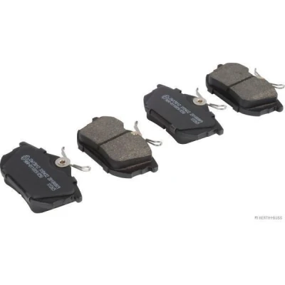 Billede af NIPPARTS J3615012 Bremseklodser bagaksel med akustisk advarsel for slid bremsecaliperskruer tilbehør MITSUBISHI: COLT 6, Space Star