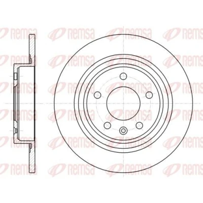 Billede af REMSA 61315.00 Bremseskiver bagaksel 292,2, 292,2 12 5 fuldstændigt OPEL: Astra J Sports Tourer, Hatchback, Zafira C Tourer