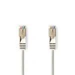 Billede af Cat 5e kabel SF/UTP RJ45 (8P8C) Hanstik 1.50 m Runde PVC Grå Plastikpose