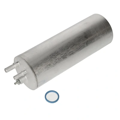 Billede af FEBI BILSTEIN 183406 Brændstoffilter Ledningsfilter, med tilslutning til vandsensor, vandaftapningsskrue tætningsring VOLKSWAGEN: Multivan 6
