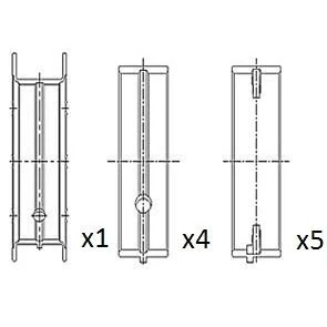 Billede af FAI AutoParts BM1049 STD Krumtapakselleje