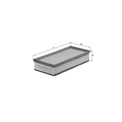 Billede af MAHLE ORIGINAL LX 1295 Luftfilter 66,0 156 325,0 Filterindsats CITROËN: C8, C5 I Hatchback, Jumpy MPV, PEUGEOT: 406 Sedan, Expert Van, 607 Sedan