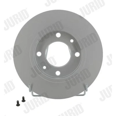 Billede af JURID 562130JC Bremseskiver 247 9 4 108 fuldstændigt coatet med skruer PEUGEOT: 307 SW, Hatchback, Stationcar, CITROËN: C4 I Hatchback
