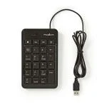 Billede af Nedis Wired Keyboard USB Numerisk Ja