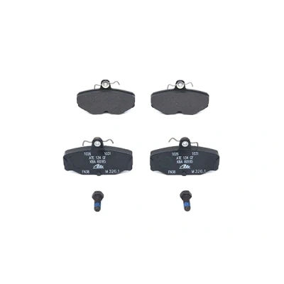 Billede af ATE 13.0460 2928.2 Bremseklodser Ekskl. slidadvarselskontakt med bremsecaliperskruer FORD: SCORPIO 1, Sierra Mk2 Hatchback, Sedan
