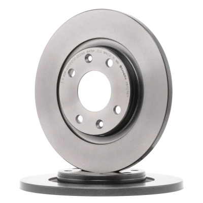 Billede af BREMBO COATED DISC LINE 08.7238.11 Bremseskiver 266 13 4 fuldstændigt coatet med skruer CITROËN: C3 I Hatchback, C4 II Cactus,