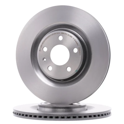 Billede af BREMBO COATED DISC LINE 09.B969.11 Bremseskiver 330 22 5 indvendigt ventileret coatet højkarboniseret med skruer AUDI: A6 C7 Avant, A4 B9 A8