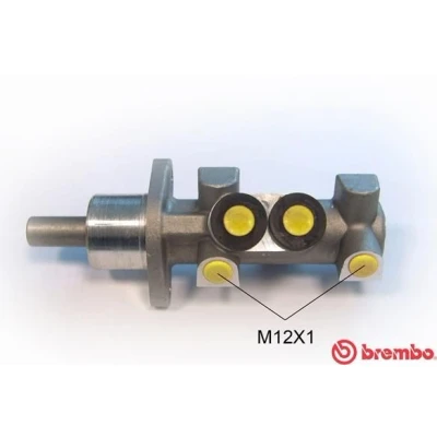 Billede af BREMBO M 85 045 Bremsehovedcylinder 25,4 Aluminium 12 x 1 (2) VOLKSWAGEN: TRANSPORTER 4, 4 Bus