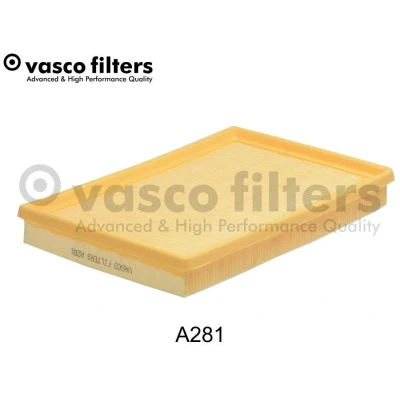 Billede af DAVID VASCO A281 Luftfilter 36 189 280 rektangulær Filterindsats VOLKSWAGEN: Fox Hatchback
