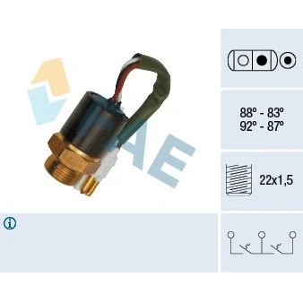Billede af Temperaturkontakt, kølerventilator FAE 37890