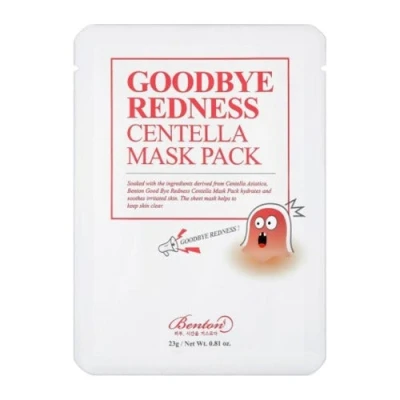 Billede af Benton Goodbye Redness Centella MASK 3 Units Ansigtsmaske, Størrelse: 69 g,
