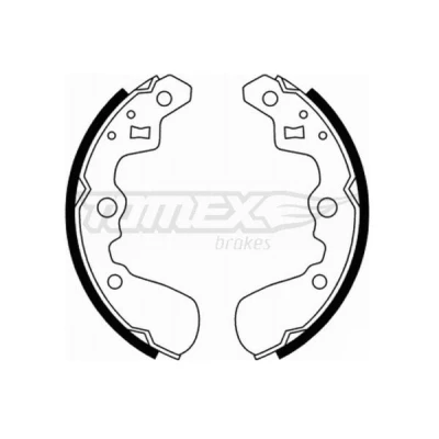 Billede af TOMEX brakes TX 21 89 Bremsebakker bagaksel 180 27 SUZUKI: SWIFT 2