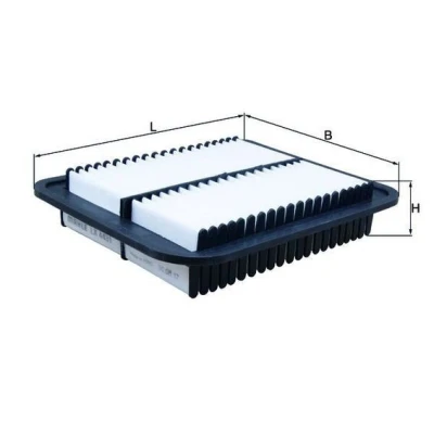 Billede af MAHLE ORIGINAL LX 4431 Luftfilter 51,0 206 257,5 Filterindsats MITSUBISHI: OUTLANDER 3, ASX SUV, Lancer 8, CITROËN: C4 Aircross