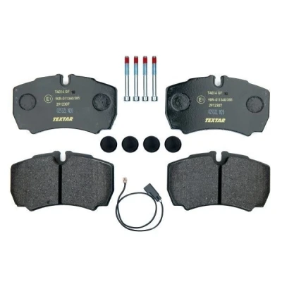 Billede af TEXTAR 2912307 Bremseklodser Inkl. slidadvarselskontakt FORD: Transit Mk6 Van, Bus, Ladvogn/Chassis