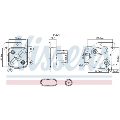 Billede af NISSENS 91436 Olieradiator
