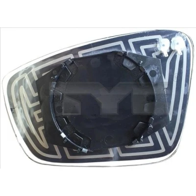 Billede af TYC 332 0058 1 Spejlglas venstre SKODA: Fabia III Stationcar, Hatchback, Rapid Hatchback