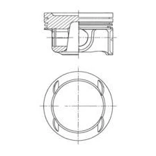 Billede af KOLBENSCHMIDT 41784600 Motor Stempel 72,5 OPEL: Corsa D Hatchback