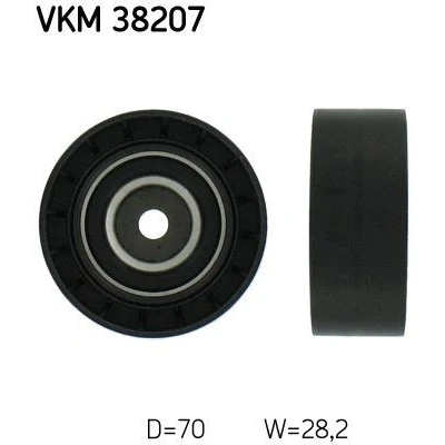Billede af SKF VKM 38207 Remstrammerhjul BMW: 7