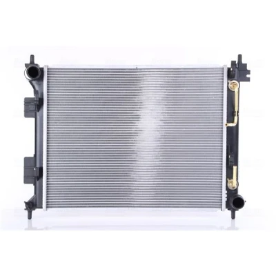 Billede af NISSENS 675002 Radiator Aluminium 480mm 383mm 26mm med oliekøler, uden pakning ekspansionsbeholder, ramme Loddet køleripper