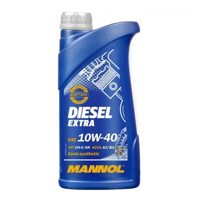 Billede af Mannol Diesel Extra 10W 40 1l Motorolie MN7504 1 VOLKSWAGEN: up! Hatchback, Polo V Golf 7, AUDI: A6 C7 Avant, A4 B8 A3 Sportback