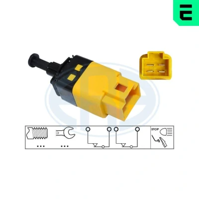 Billede af ERA 331008 Bremselyskontakt elektrisk 4 CHEVROLET: Spark