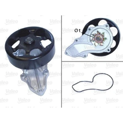 Billede af VALEO 506810 Vandpumpe med remskive pakninger uden låg HONDA: CIVIC 7 Hatchback, CR V 2, 3