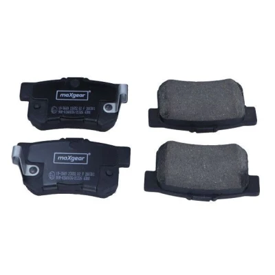 Billede af MAXGEAR 19 3669 Bremseklodser bagaksel med akustisk advarsel for slid HONDA: CIVIC 7 Hatchback, CR V 2, 3