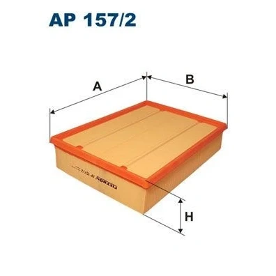 Billede af FILTRON AP 157/2 Luftfilter 62 219 279 Filterindsats VOLKSWAGEN: TRANSPORTER 4, 4 Bus, California Westfalia T4 Bus