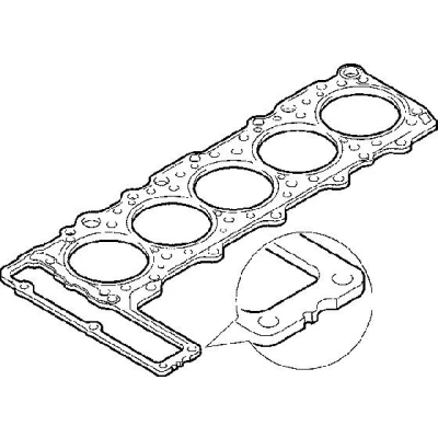 Billede af ELRING 913.864 Toppakning 1,74 90 metal fiber pakning MERCEDES BENZ: Sprinter 3 T Bus