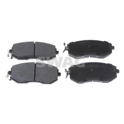 Billede af SWAG 33 10 6398 Bremseklodser foraksel med akustisk advarsel for slid SUBARU: Forester IV, XV I, III, TOYOTA: GT86 Coupe