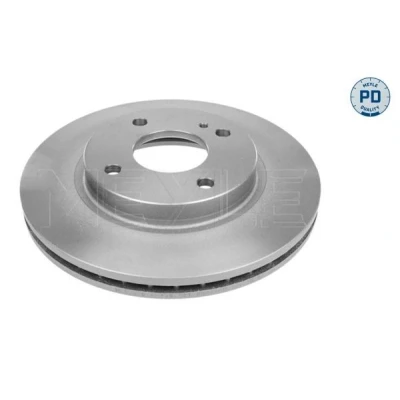 Billede af MEYLE 783 521 0027/PD Bremseskiver foraksel 258 23 4 108 ventileret Zink lamel belagt højkarboniseret PD Quality FORD: FIESTA 6, 6 Van