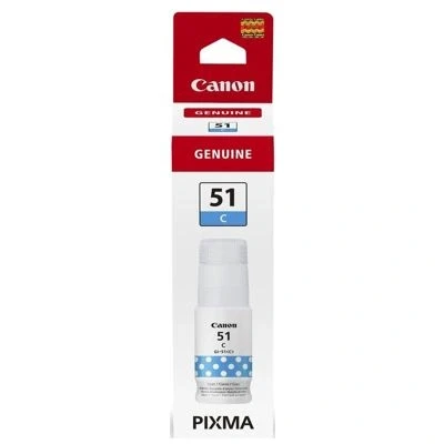 Billede af Canon GI 51 cyan blækrefill 70 ml 4546C001 original
