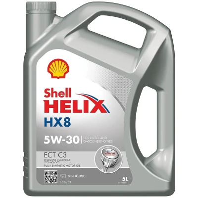 Billede af Shell Helix HX8 ECT C3 5W 30 5l Motorolie 550046394 BMW: 1 Hatchback, 5 Touring, 3 MERCEDES BENZ: E klasse Sedan, C T modell