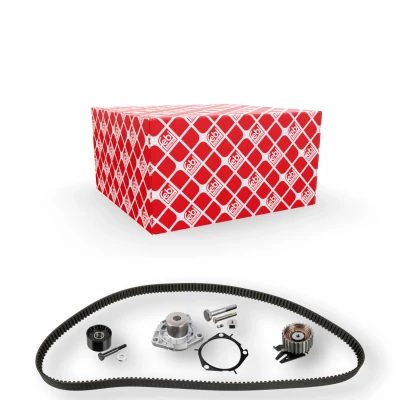 Billede af FEBI BILSTEIN 173212 vandpumpe + Tandremssæt med 194 FIAT: Tipo Hatchback, Grande Punto BRAVO 2, ALFA ROMEO: Giulietta Hatchback