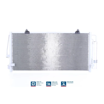 Billede af NISSENS 94884 Kondensator med tørrer Aluminium 690 R 134a SUBARU: Impreza II Sedan