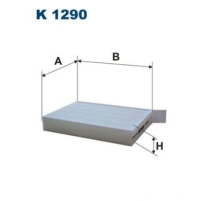 Billede af FILTRON K 1290 Kabinefilter Partikelfilter 141 199 30 SUZUKI: Splash, OPEL: Agila B