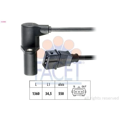 Billede af FACET 9.0040 Impulsensor Made in Italy OE Equivalent OPEL: Omega A Caravan, Sedan