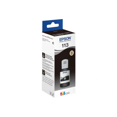 Billede af Epson 113 sort blækrefill 129 ml original C13T06B140
