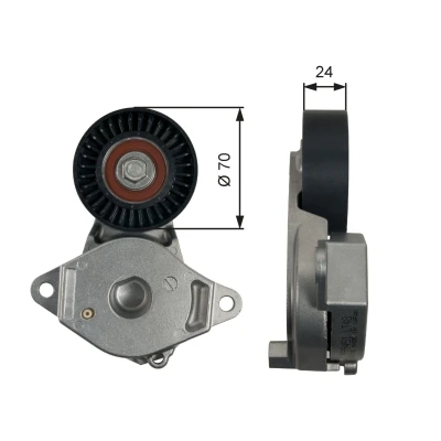 Billede af GATES T39246 Strammehjul PowerGrip