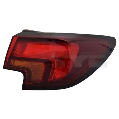 Billede af TYC 11 14117 01 2 Baglygter højre ydre del uden lampeholder OPEL: Astra K Hatchback